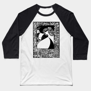 Two Masked Women Baseball T-Shirt